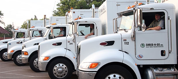 recycling trucks